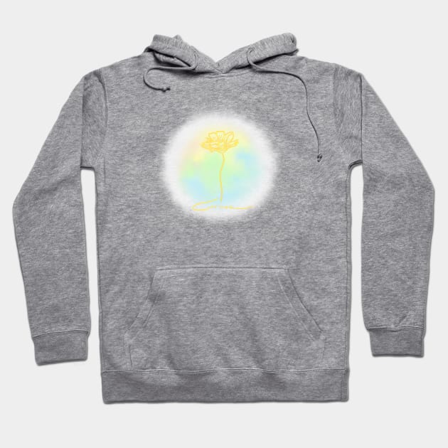 cosmos gold Hoodie by Jaspreet Kaur